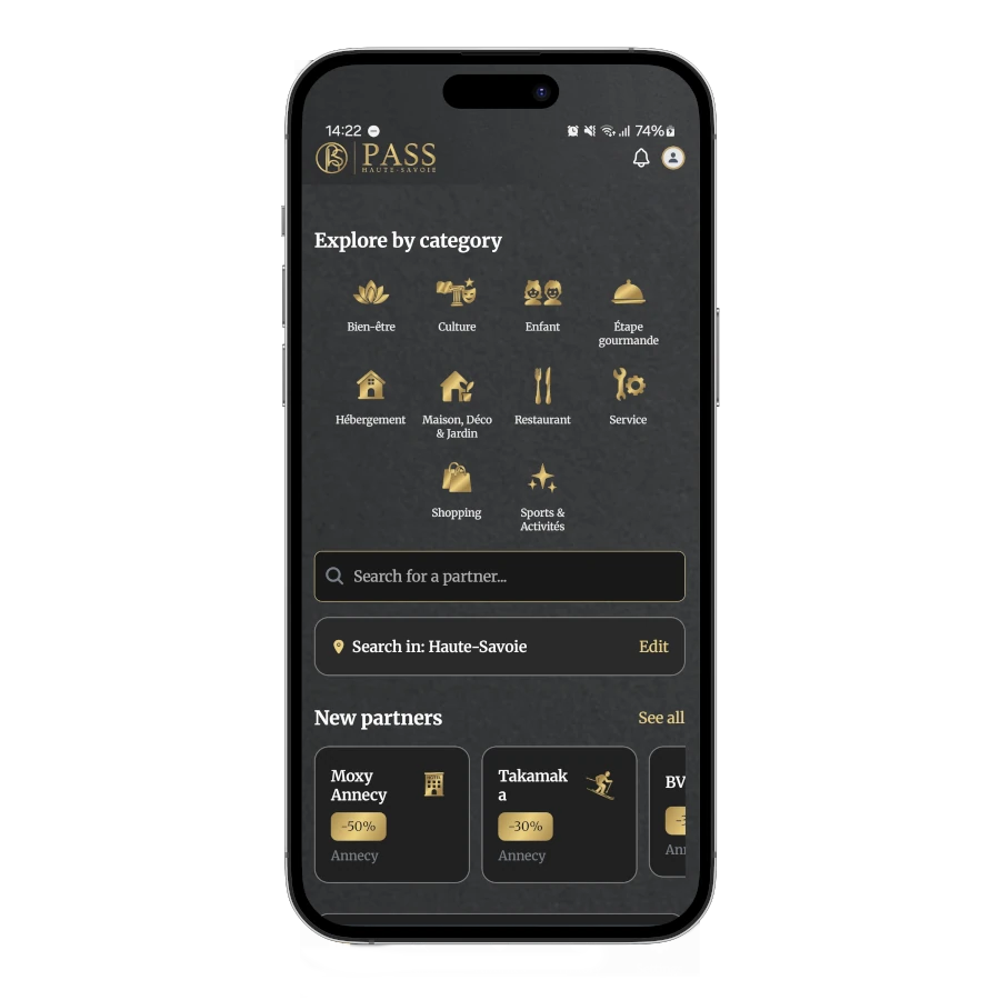 PASS.Haute-Savoie - application mobile développée par Luc Gireaud