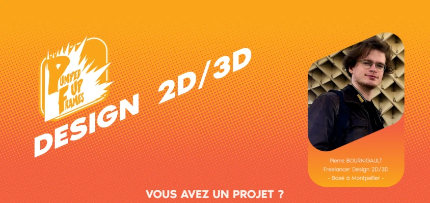 Pumped Up Frames - application mobile développée par Luc Gireaud